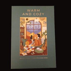 Hobbry Warm and Cozy Jigsaw Puzzle, 500 Pieces